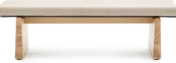 Kave Home Topaz Bankje Naturel, Beige