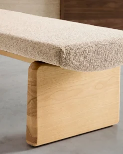 Kave Home Topaz Bankje Naturel, Beige