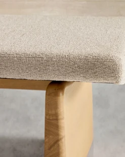 Kave Home Topaz Bankje Naturel, Beige