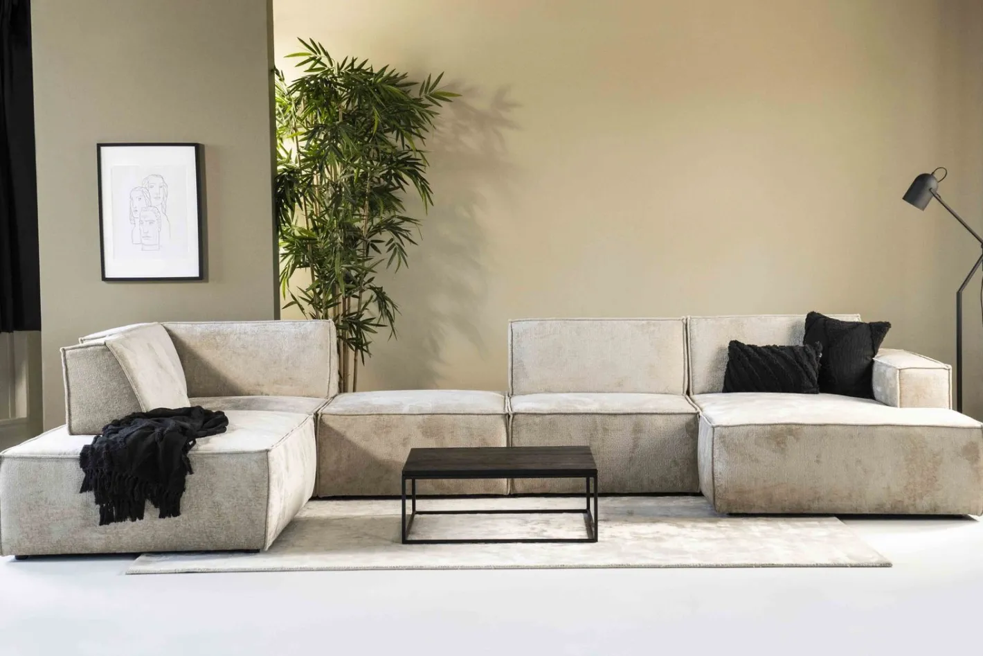 Discount Sevn Tori Hoekbank Naturel