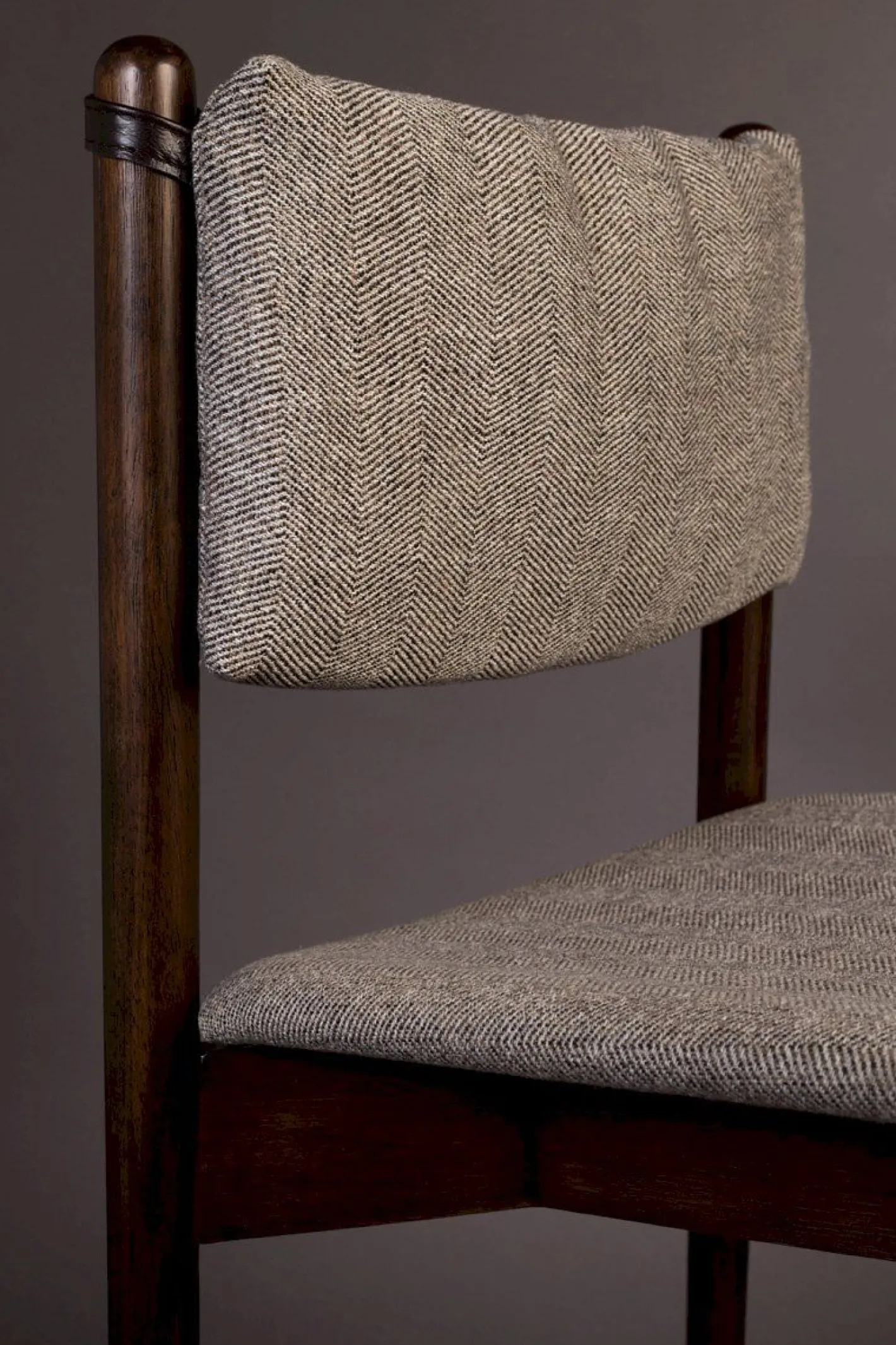 Sale Dutchbone Torrance Eetkamerstoel Brown, Beige