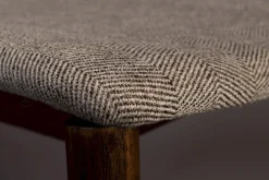 Sale Dutchbone Torrance Eetkamerstoel Brown, Beige