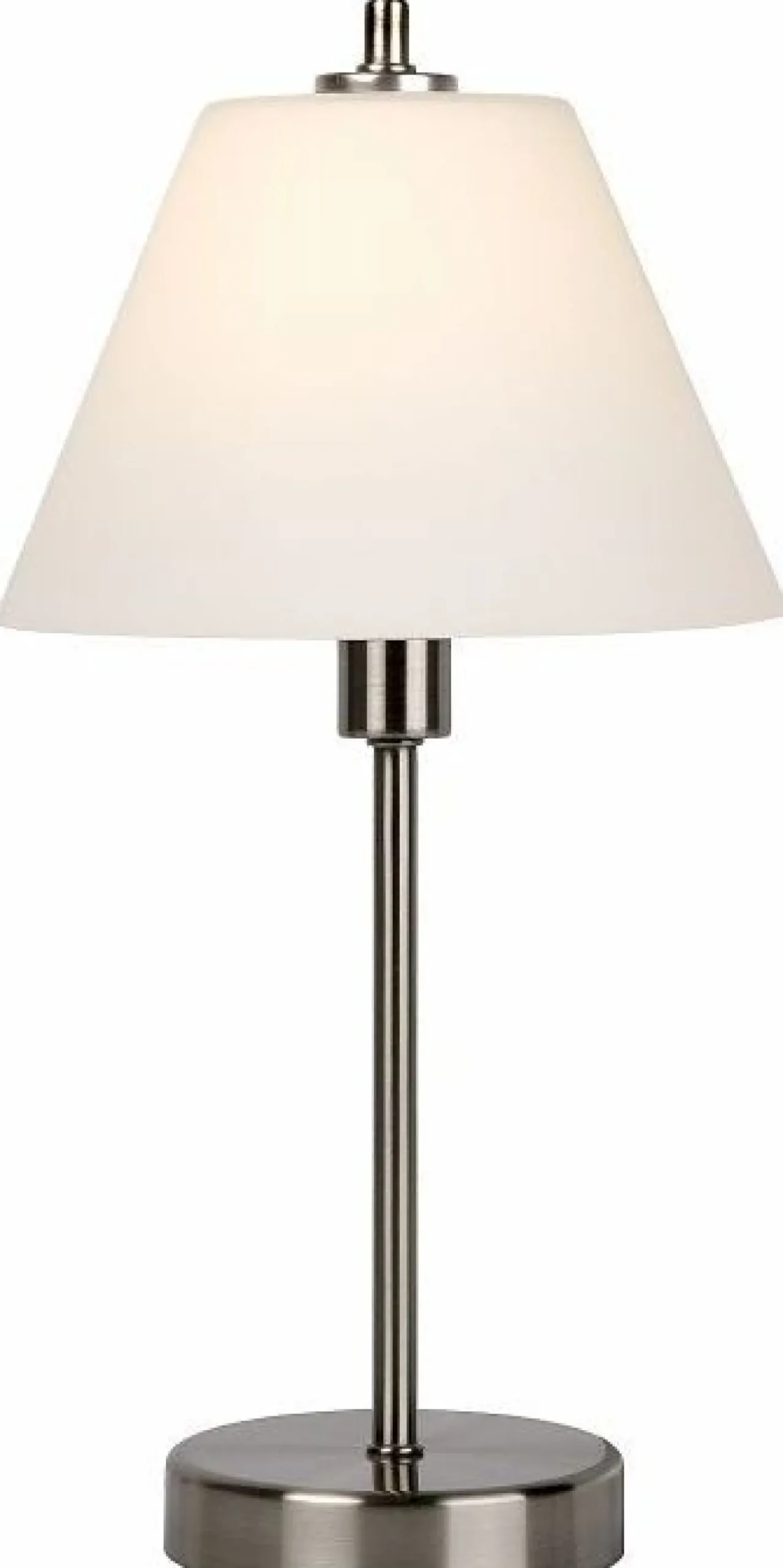 Outlet Lucide Touch Tafellamp Chroom, Wit