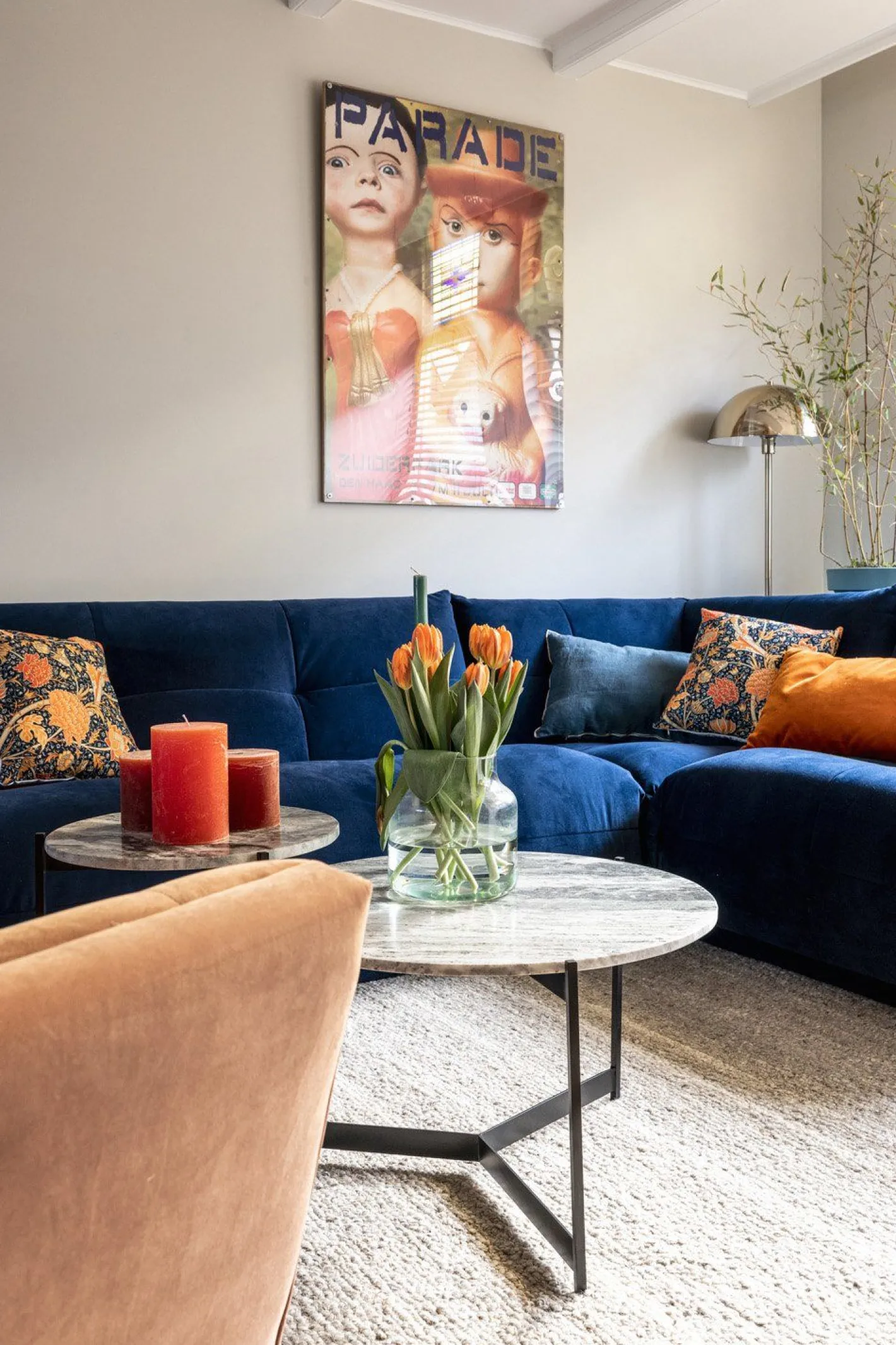 Best It's about RoMi Toulouse Vloerlamp Goud