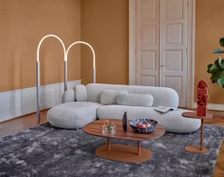 Clearance Leolux Toveri Bijzettafel Taupe
