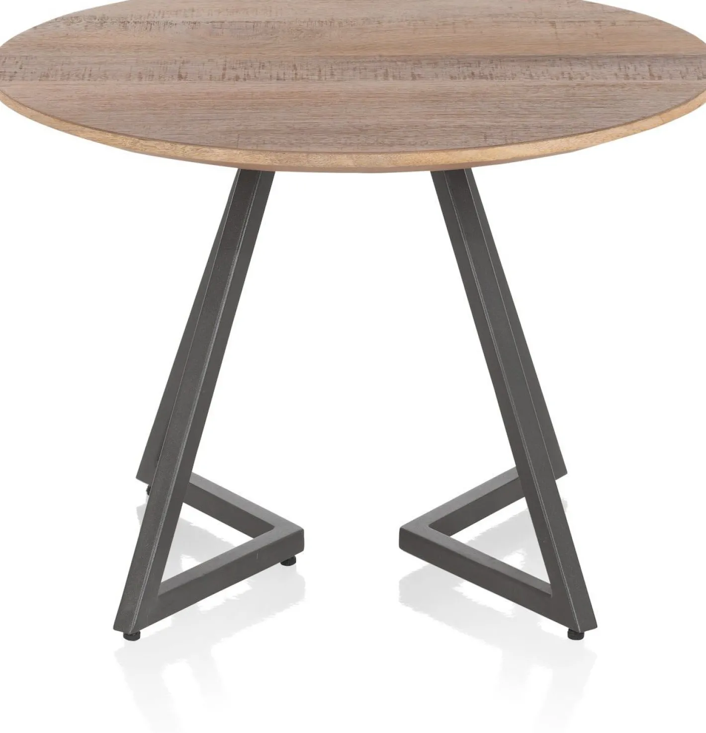 Hot Henders en Hazel Trapani Salontafel Smoked Mango Fineer