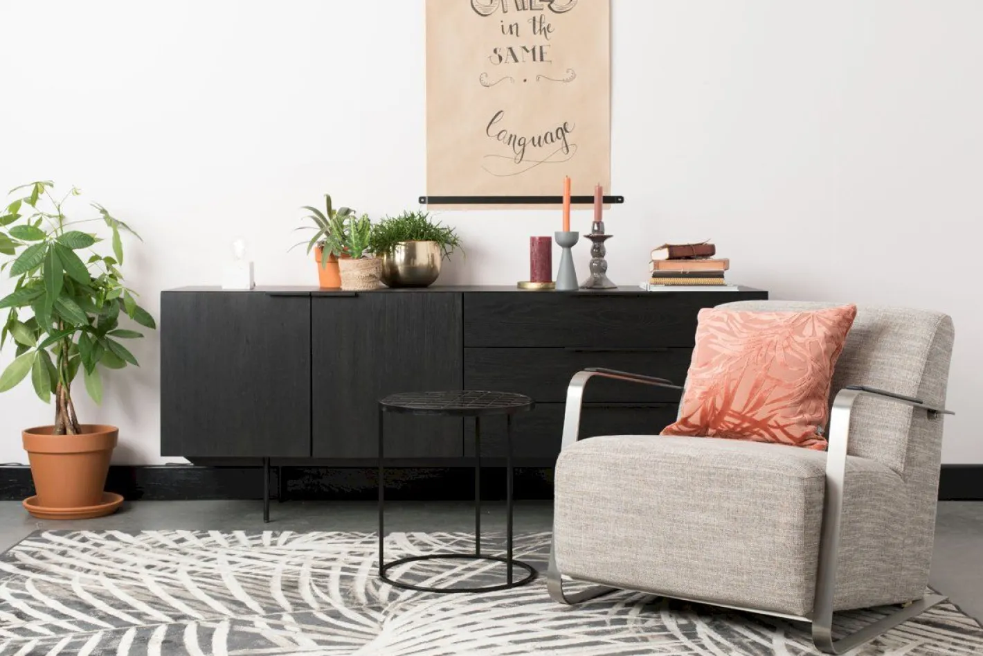 Outlet Zuiver Travis Dressoir Black