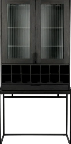 Online Zuiver Travis Wijnkast Black