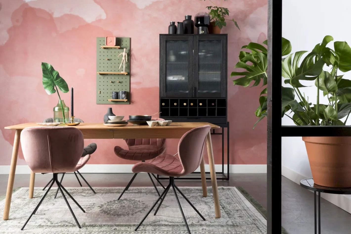 Online Zuiver Travis Wijnkast Black