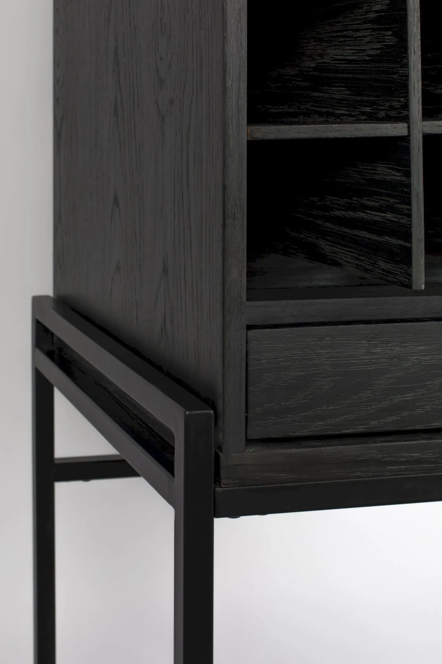 Online Zuiver Travis Wijnkast Black