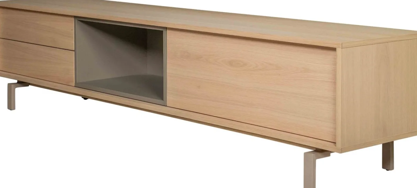 Discount Eijerkamp Collectie Treviso Tv-meubel Quartz, Naturel