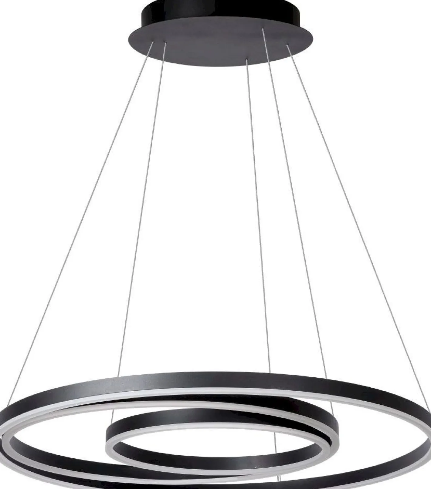 Discount Lucide Triniti Hanglamp Zwart
