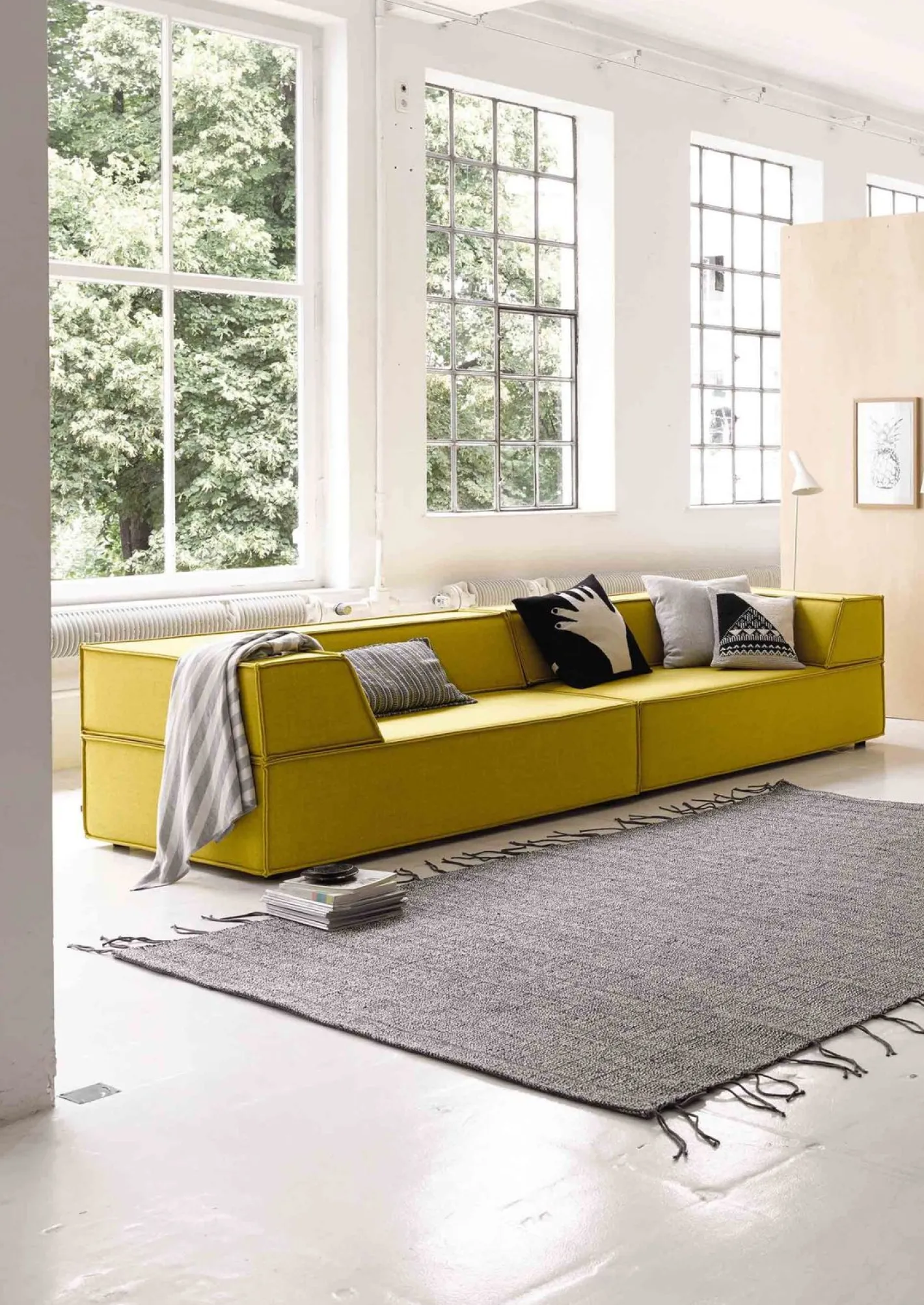 Sale COR Trio Hoekbank Grijs