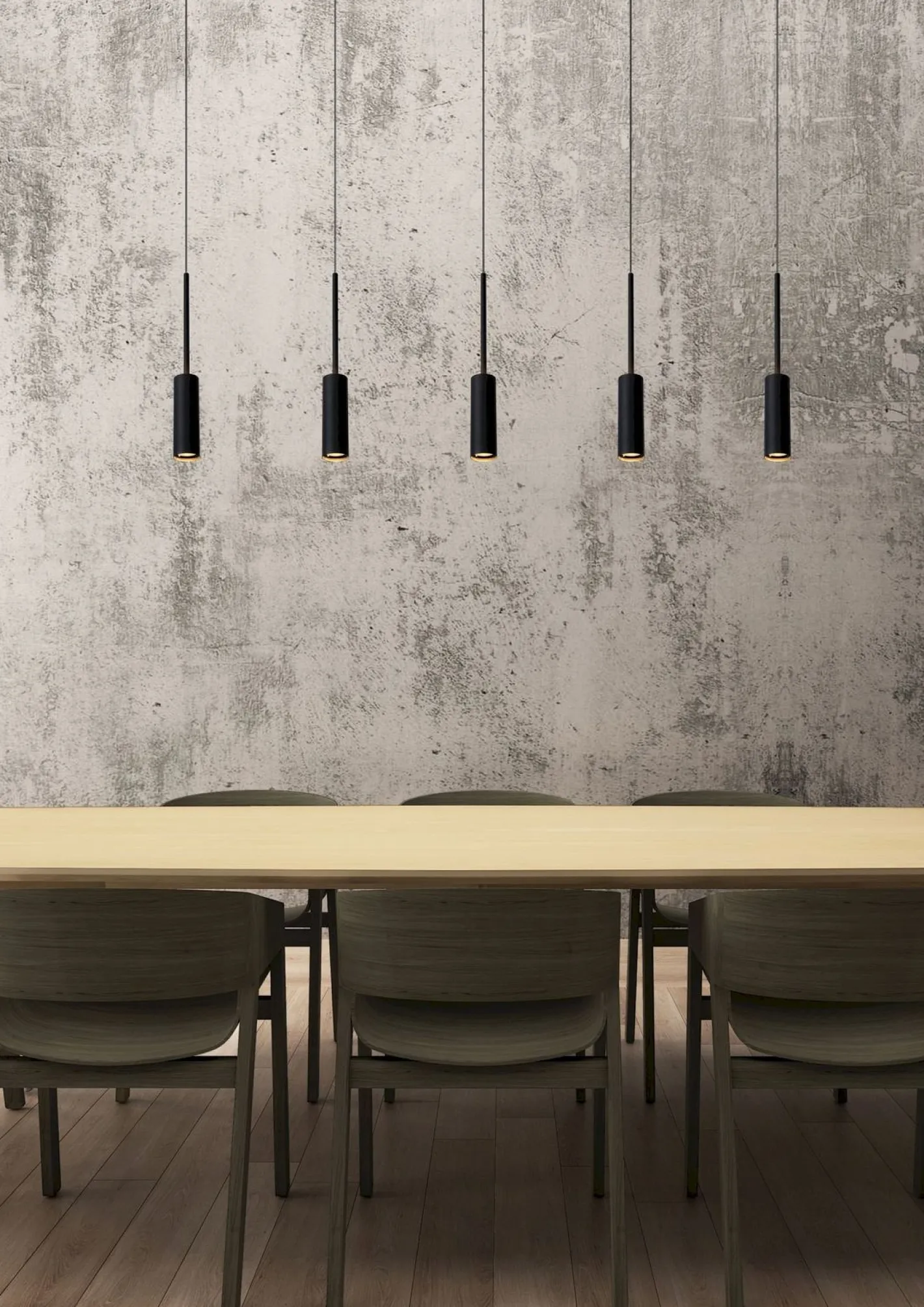 Clearance Lucide Tubule Hanglamp Zwart