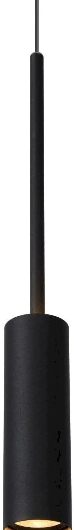 Clearance Lucide Tubule Hanglamp Zwart