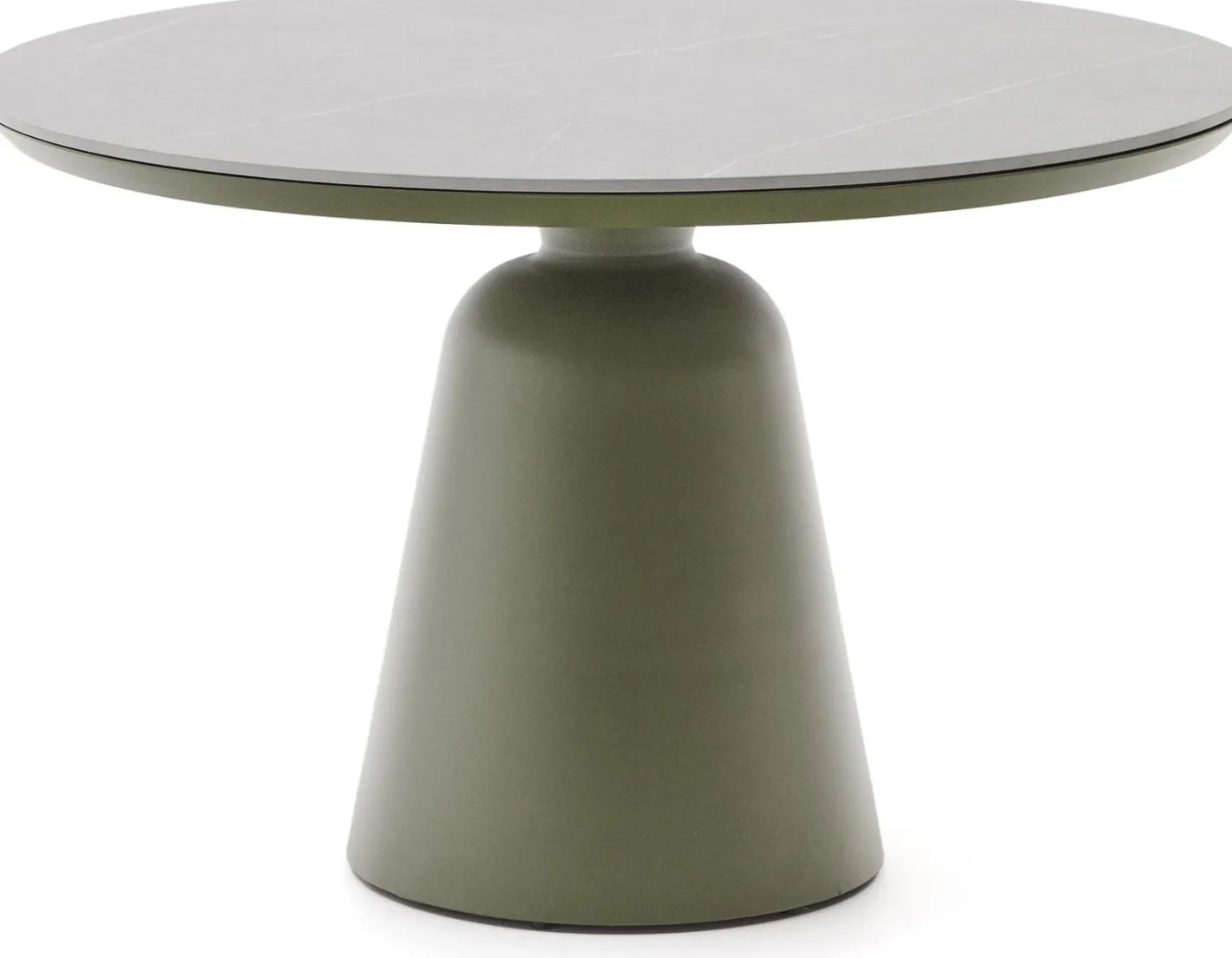 New Kave Home Tudons Ronde Tuintafel Groen