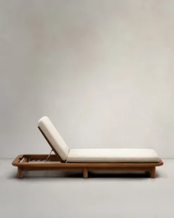 Sale Kave Home Turqueta Outdoor Ligstoel Bruin, Beige