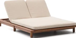 Best Kave Home Turqueta 2-persoons Ligstoel Bruin, Beige