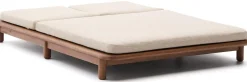 Best Kave Home Turqueta 2-persoons Ligstoel Bruin, Beige