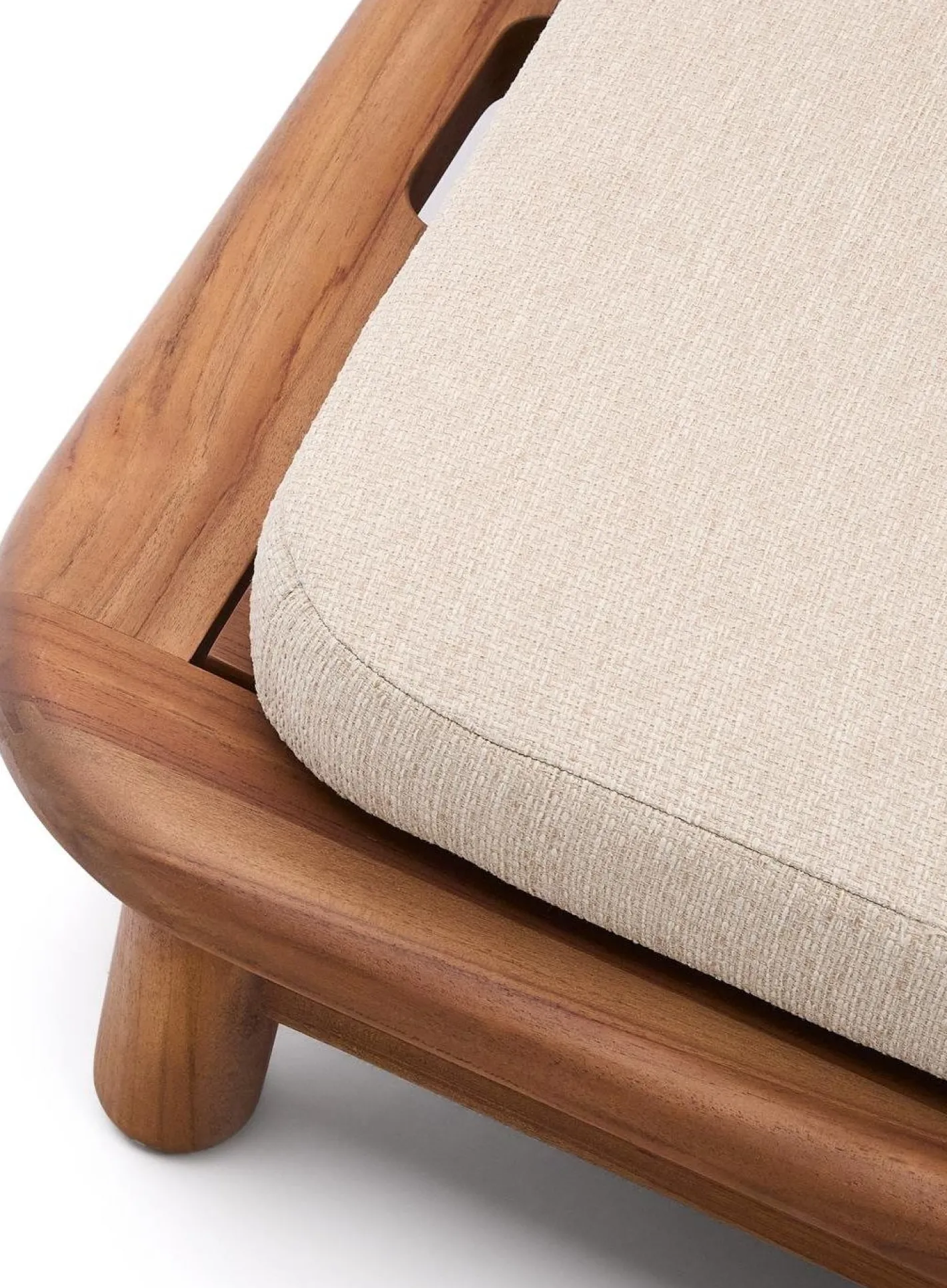 Best Kave Home Turqueta 2-persoons Ligstoel Bruin, Beige