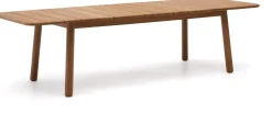 Kave Home Turqueta Uitschuifbare Tuintafel Naturel