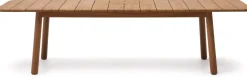 Kave Home Turqueta Uitschuifbare Tuintafel Naturel