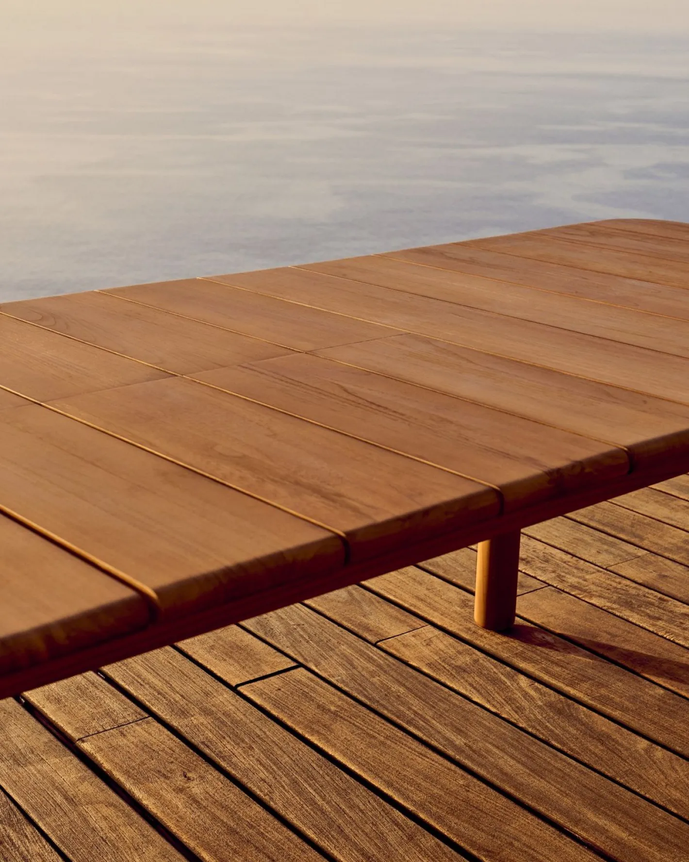 Kave Home Turqueta Uitschuifbare Tuintafel Naturel
