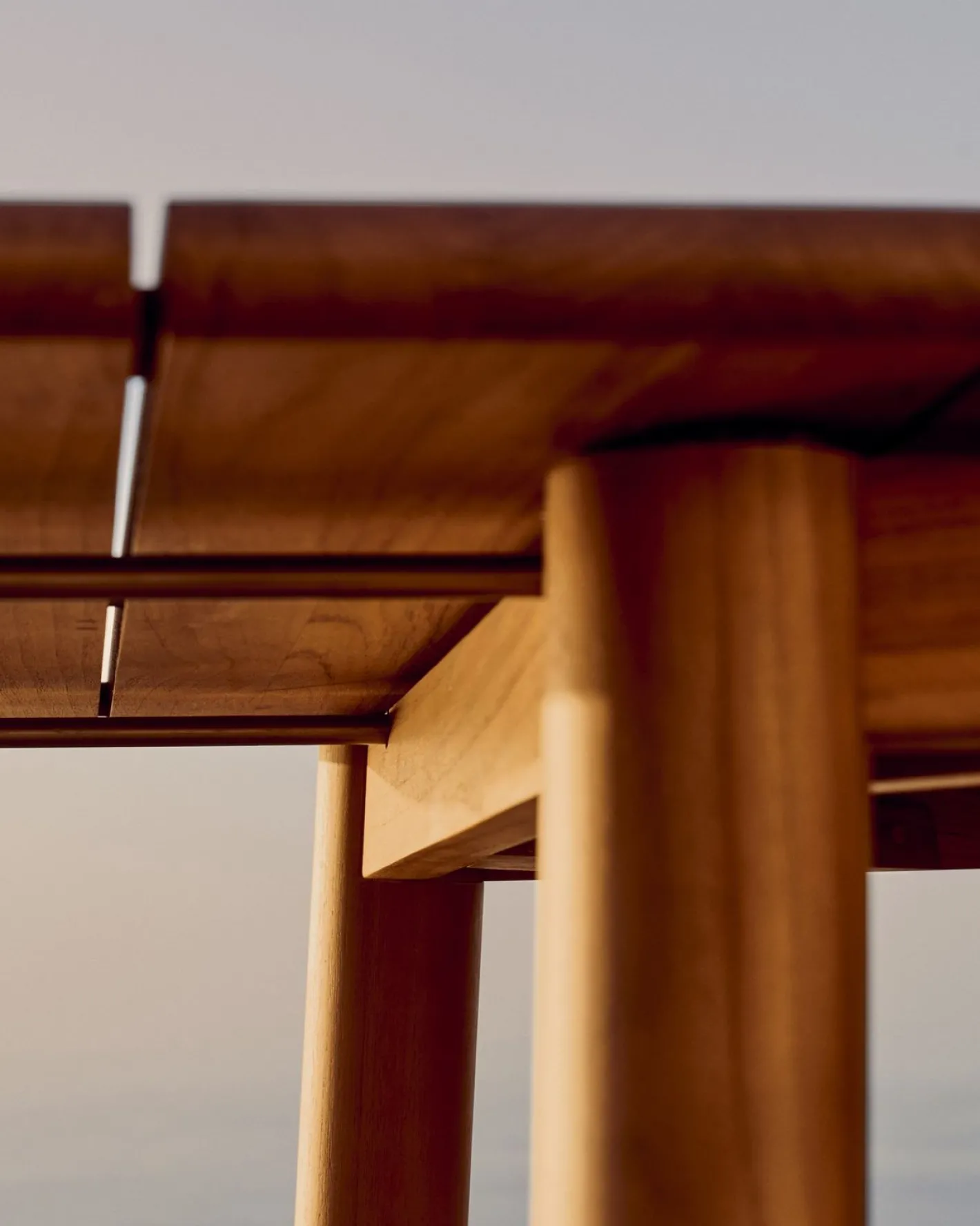 Kave Home Turqueta Uitschuifbare Tuintafel Naturel