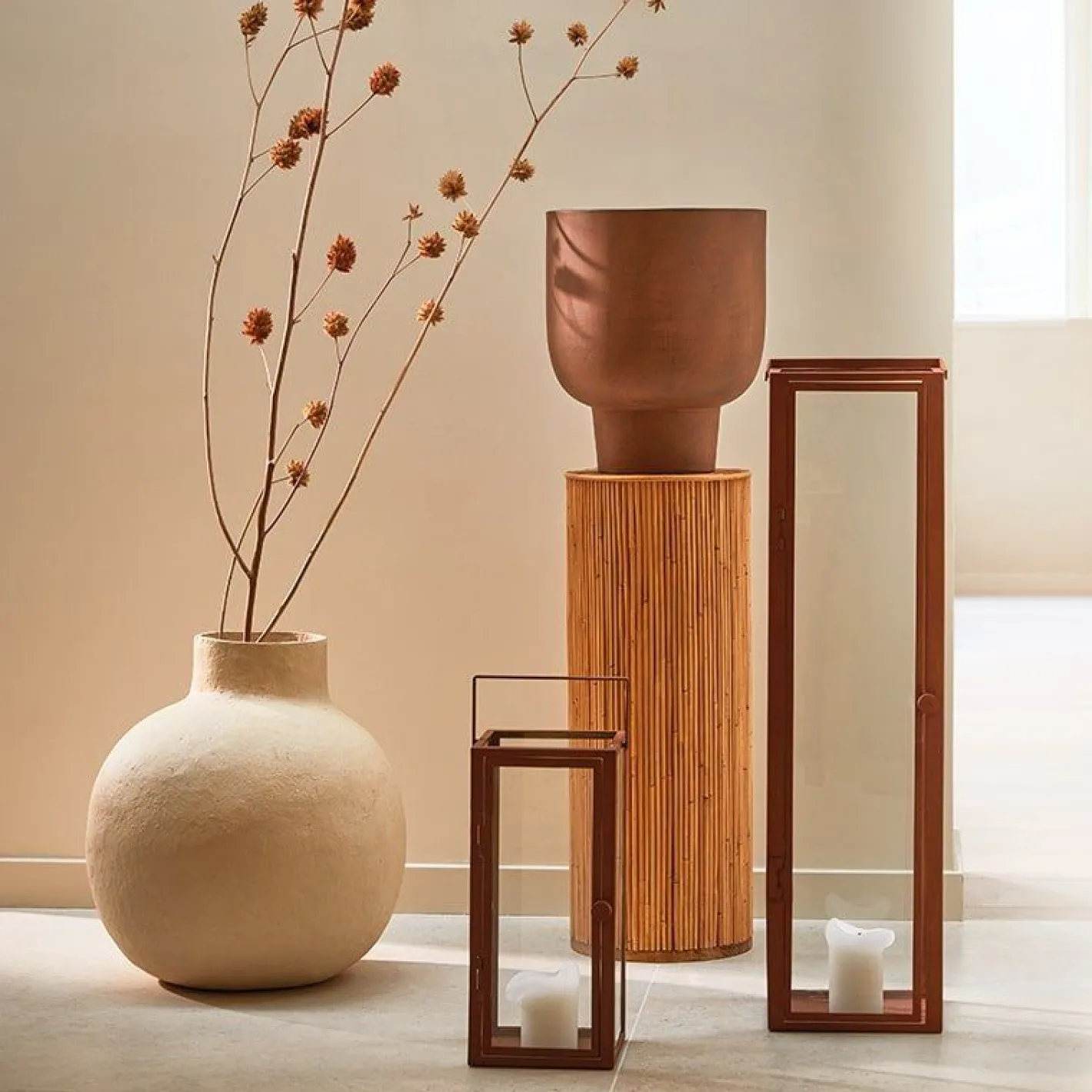 New Urban Nature Culture Tuuli Pot Beige