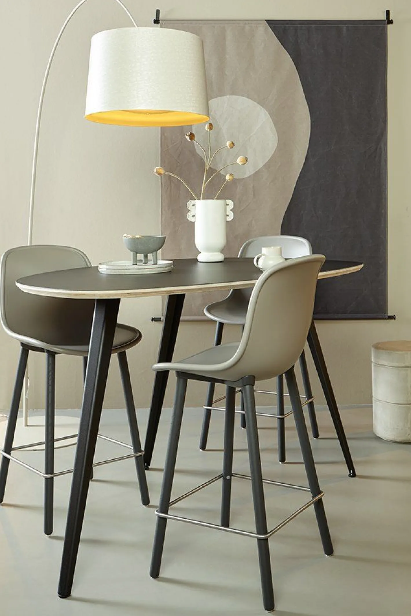 Discount Foscarini Twiggy XL Vloerlamp Greige