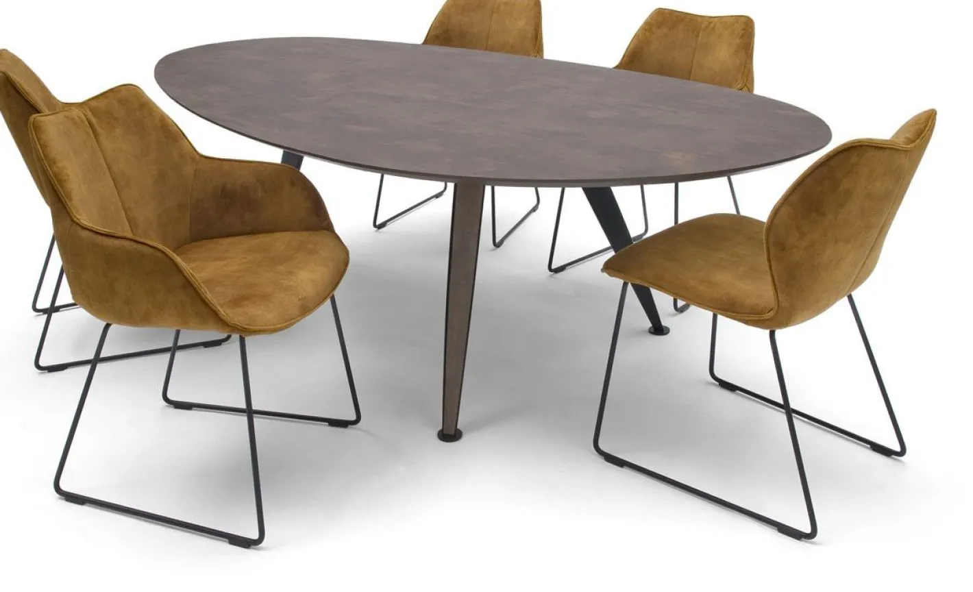 Discount Bree's New World Twinny Eettafel Zwart