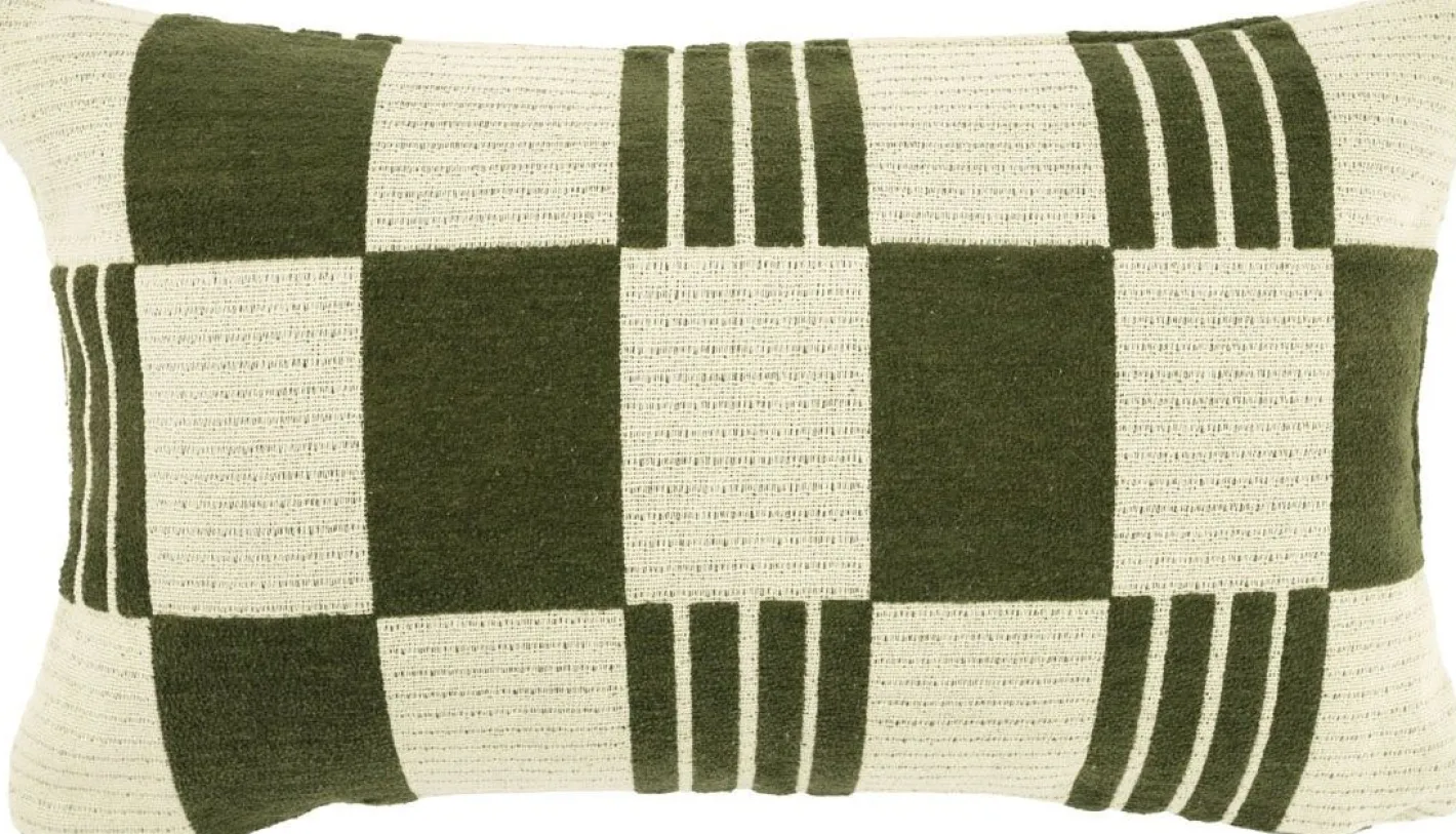 Clearance By Boo Twist Rechthoekig Kussen Green