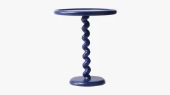 Clearance POLSPOTTEN Twister Bijzettafel Donker Blauw