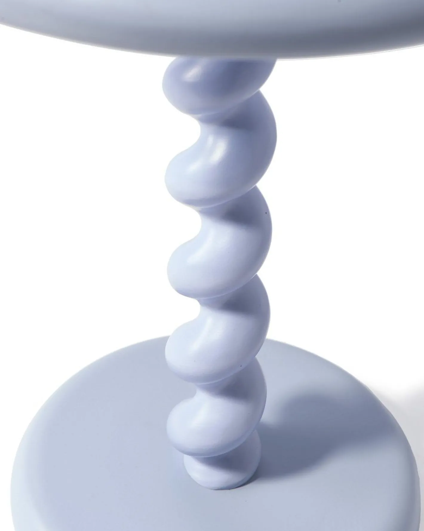 Sale POLSPOTTEN Twister Bijzettafel Licht Blauw