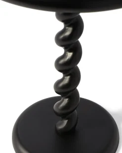 Hot POLSPOTTEN Twister Bijzettafel Zwart
