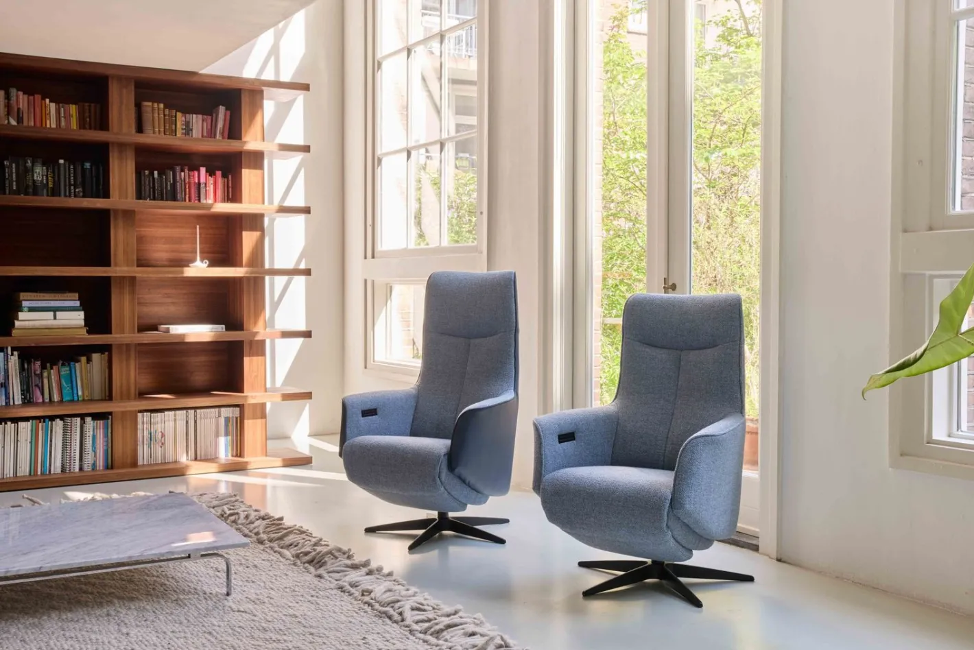 Discount Eijerkamp Collectie Twister Pro Relaxfauteuil Creme