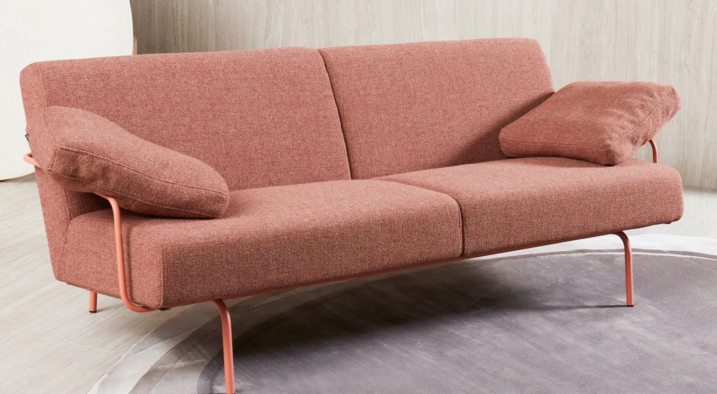 Discount Harvink Tyfoon 2,5-zitsbank Roze