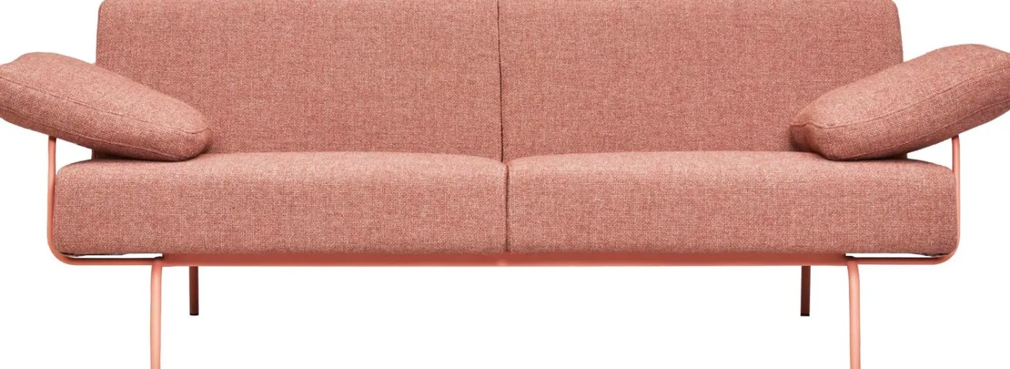 Discount Harvink Tyfoon 2,5-zitsbank Roze