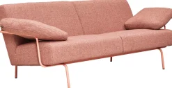 Discount Harvink Tyfoon 2,5-zitsbank Roze
