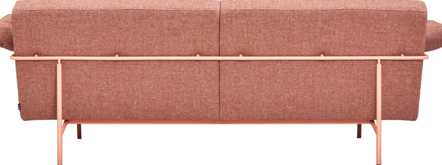 Discount Harvink Tyfoon 2,5-zitsbank Roze
