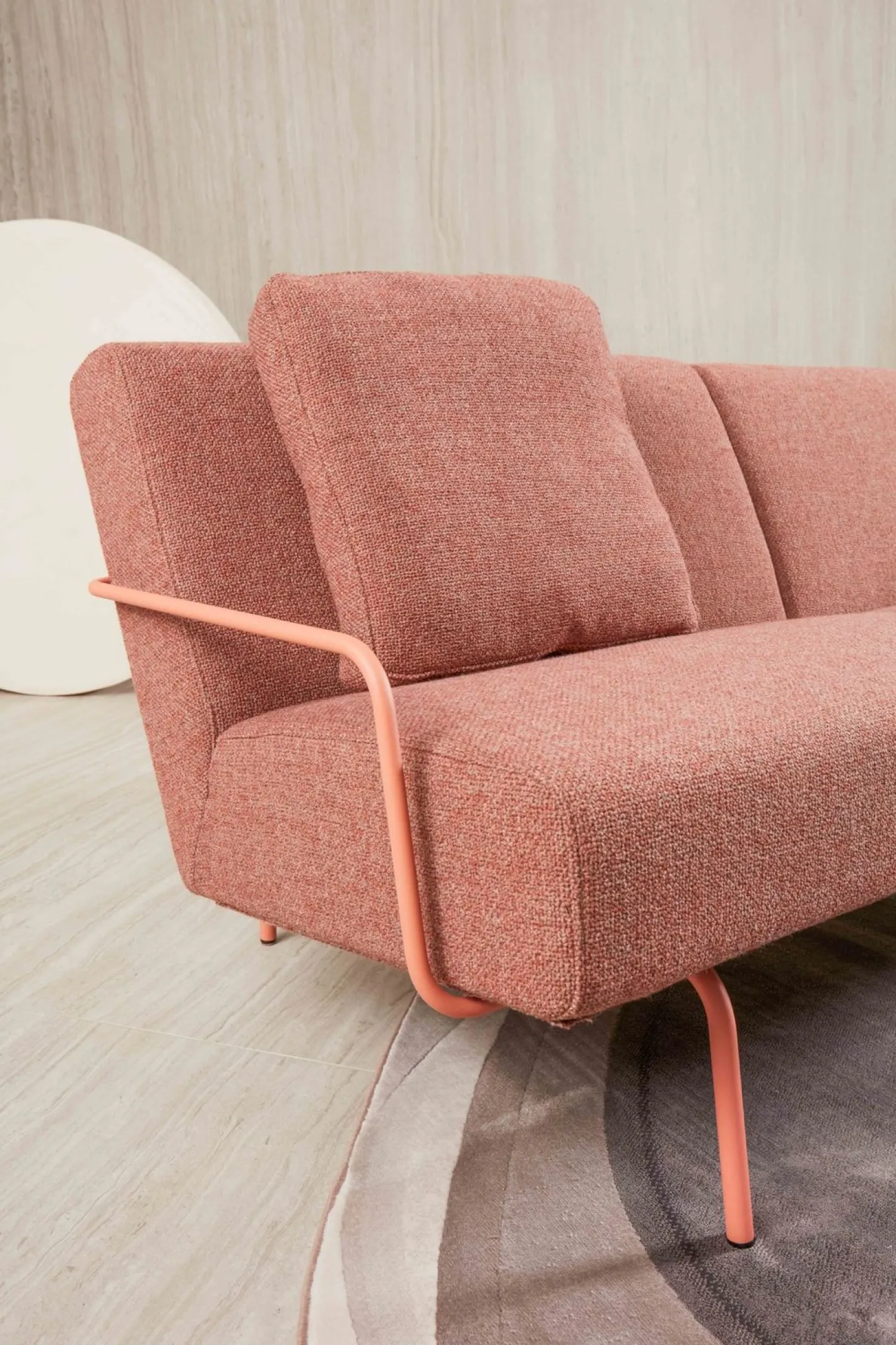 Discount Harvink Tyfoon 2,5-zitsbank Roze