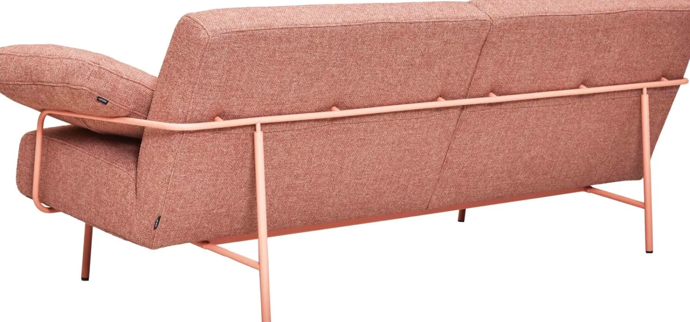 Discount Harvink Tyfoon 2,5-zitsbank Roze
