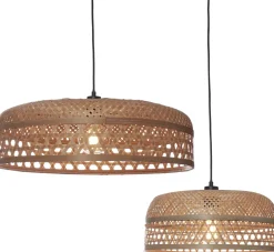 Sale Good&Mojo Ubud Set van 2 Hanglamp Natural