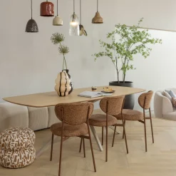 Discount WOOOD Valor Eetkamerstoel Brown