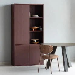 Discount WOOOD Valor Eetkamerstoel Brown