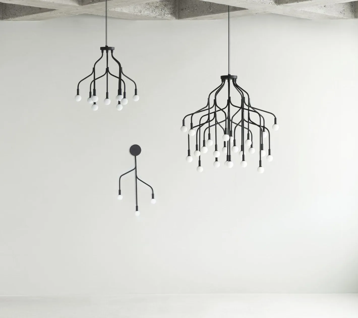 Outlet Normann Copenhagen Vekst Hanglamp Black