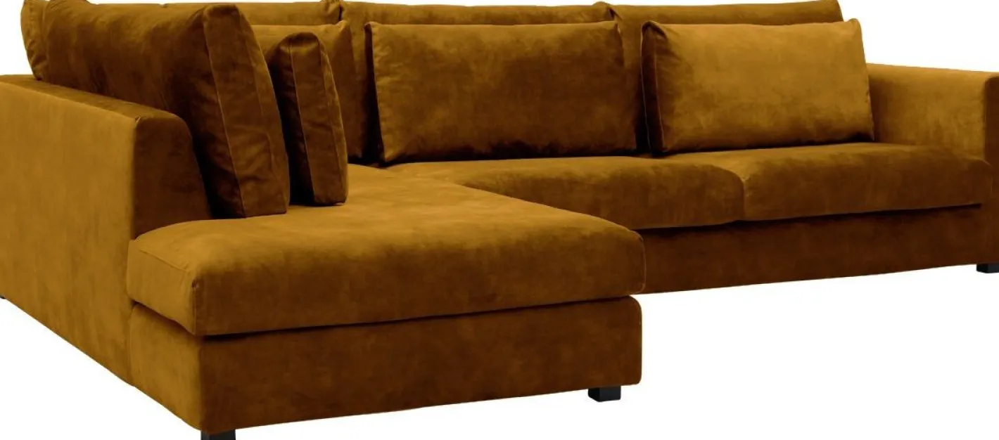 Clearance Trendhopper Venetië Links Hoekbank Gold
