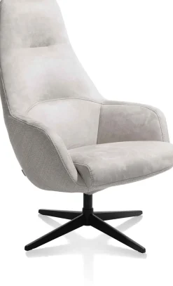 Online XOOON Vernon Draaifauteuil Grijs
