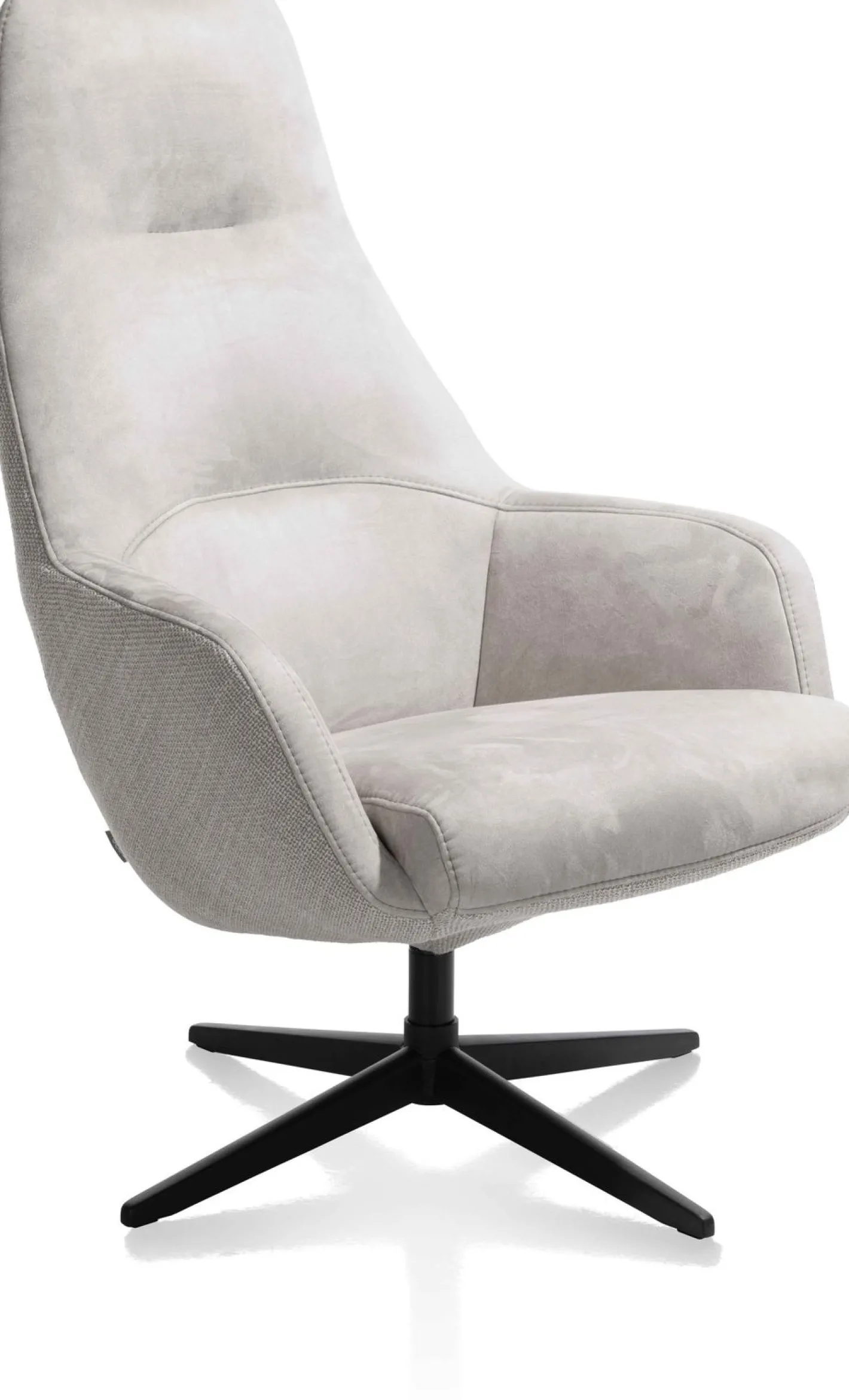 Online XOOON Vernon Draaifauteuil Grijs