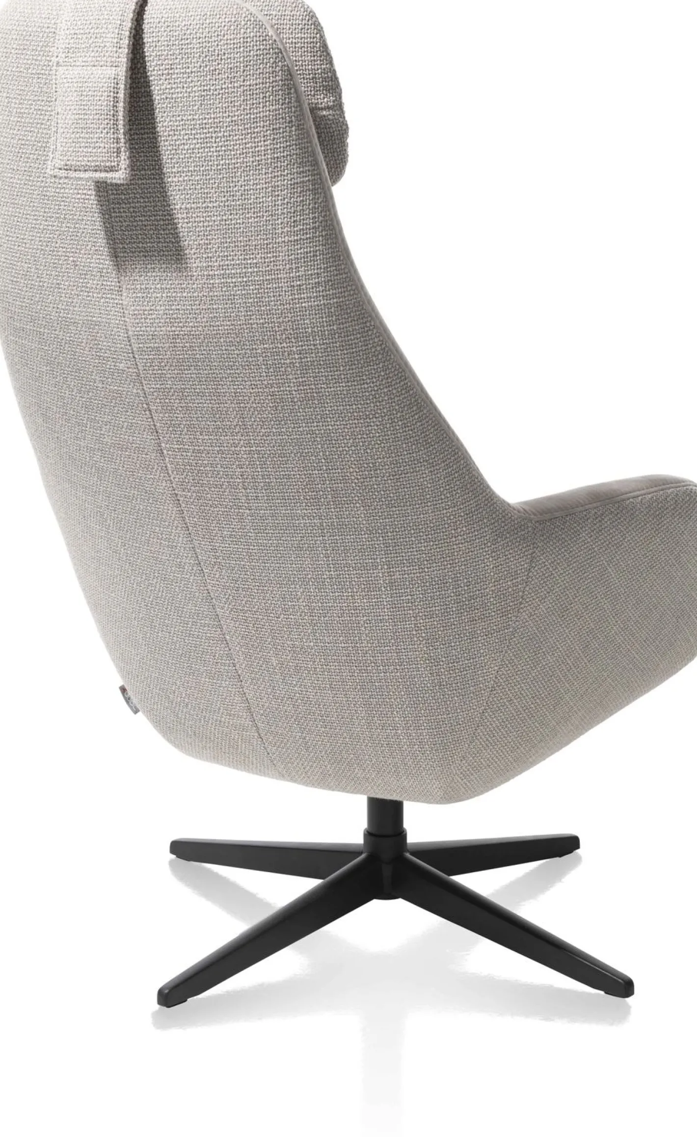 Online XOOON Vernon Draaifauteuil Grijs
